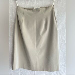 Y2K Nicole Boutique Beige Skirt